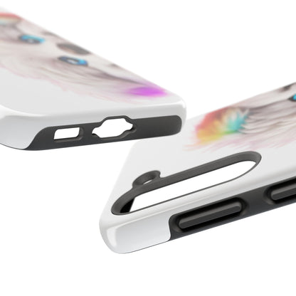 Peeking Doggo design Tough Phone Cases