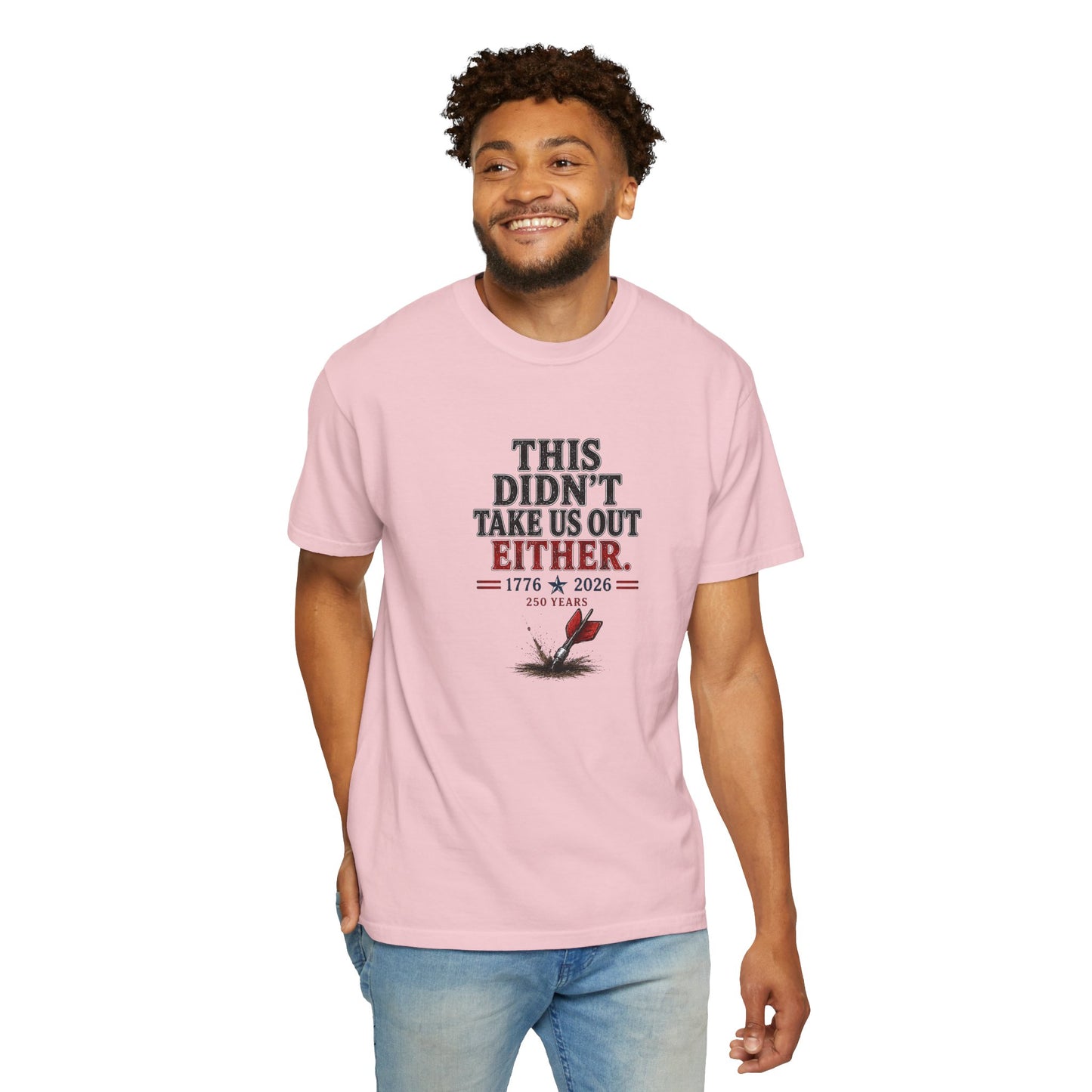 Lawn Dart Patriotic Graphic T-Shirt — 250th Anniversary 1776–2026