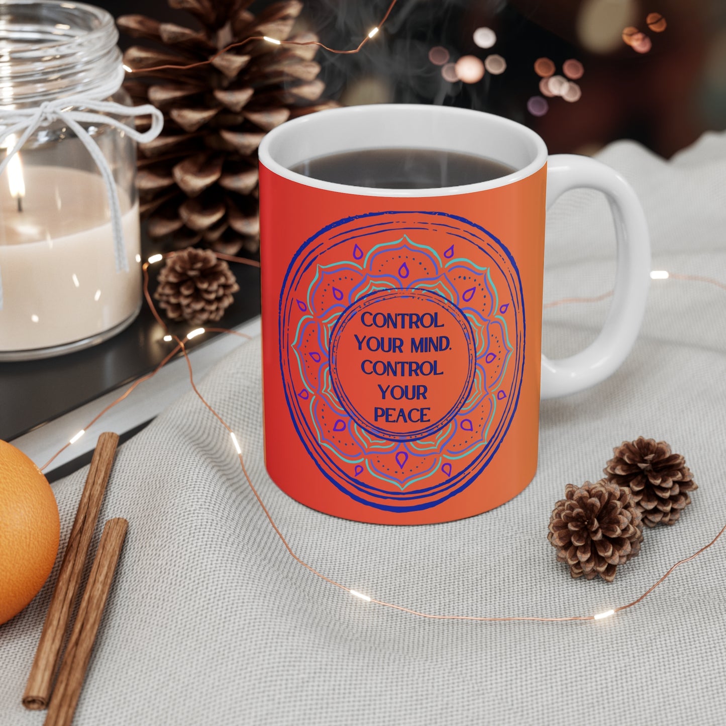 Om Symbol and motivation Design  11oz - Just Gigi IFYKYK