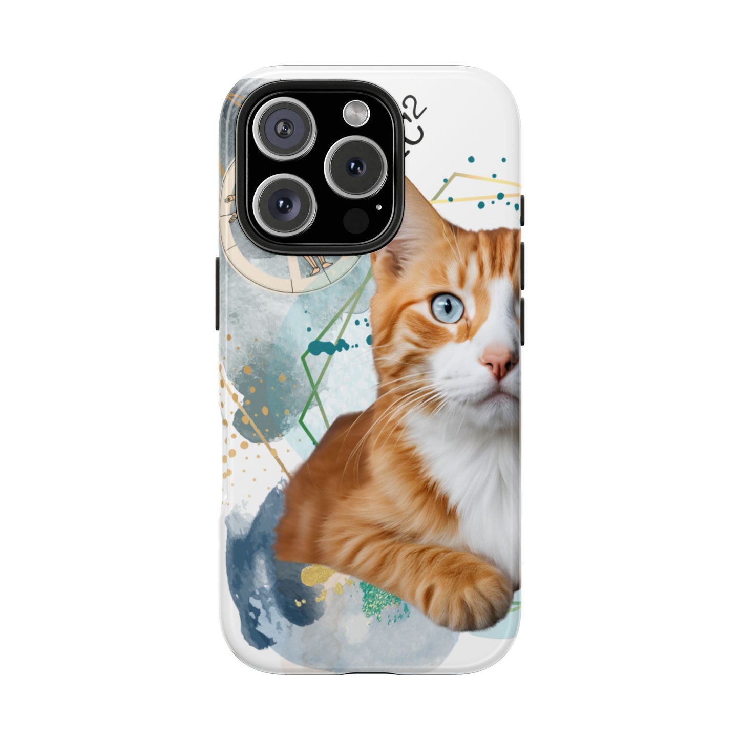 E=MC2 Cat Tough Phone Cases