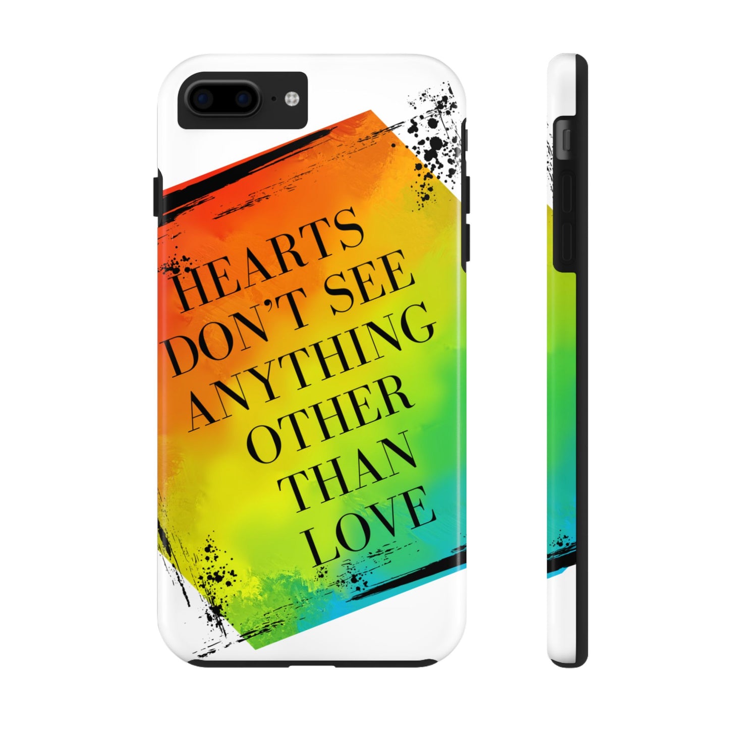 Hearts don't see anything other than love Tough Phone Cases Just Gigi IFYKYK