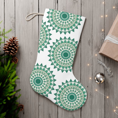 Evergreen inspired Mandala  Christmas Stocking – Just Gigi IFYKYK
