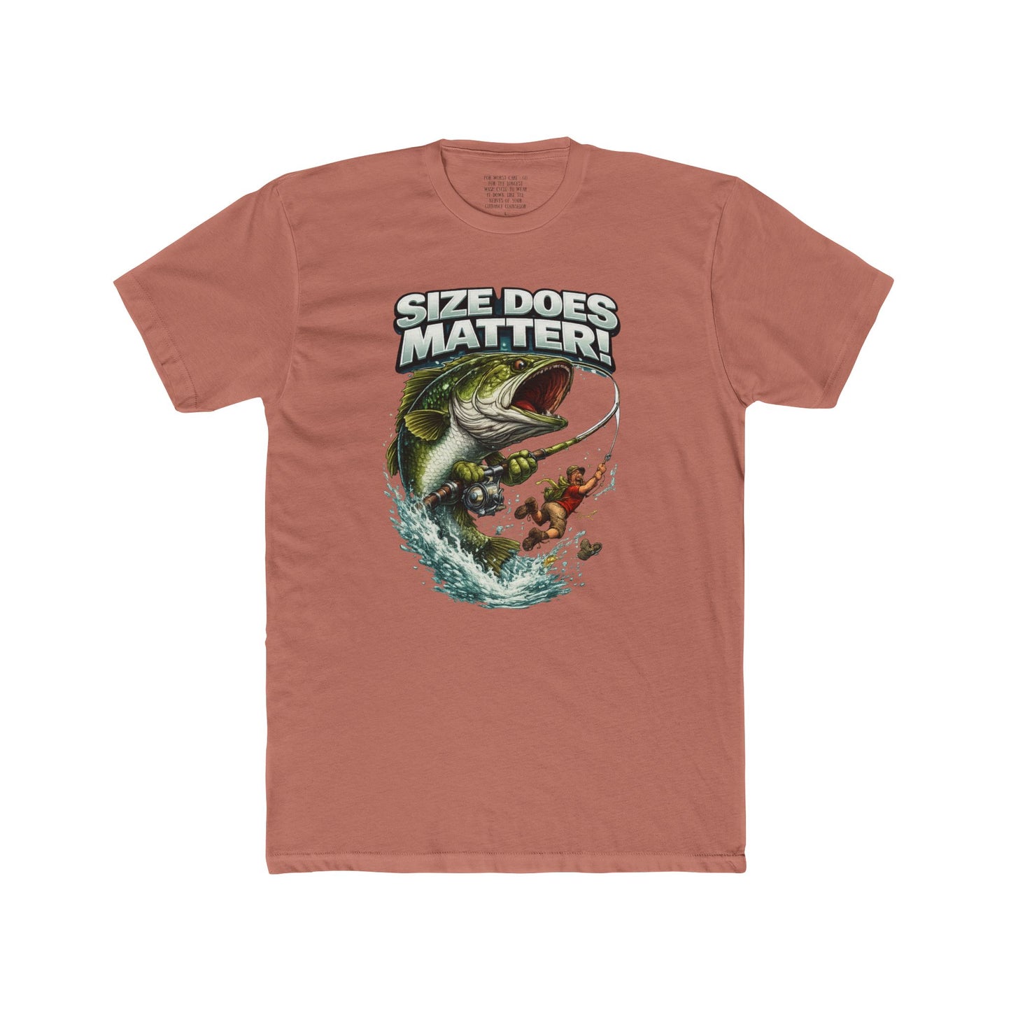 Size Does Matter!' Big Bass Graphic Tee - EDRL By Just Gigi IFYKYK