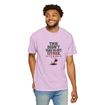 Lawn Dart Patriotic Graphic T-Shirt — 250th Anniversary 1776–2026