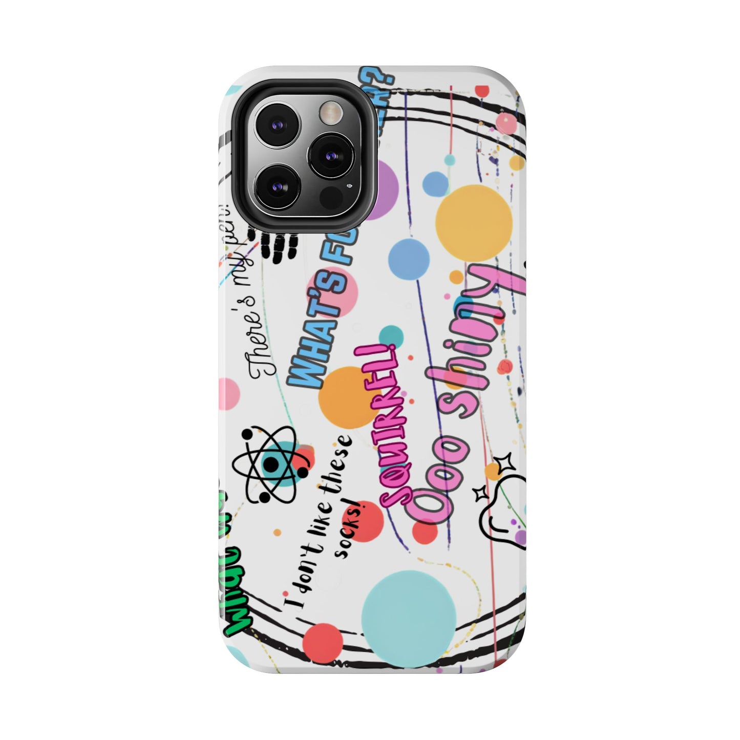 ADHD out loud Tough Phone Case by Just Gigi IFYKYK
