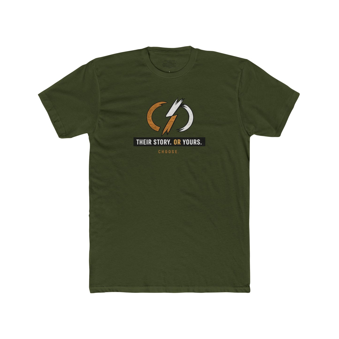 Their Story or Yours Graphic Cotton Tee ONWARD By Gigi