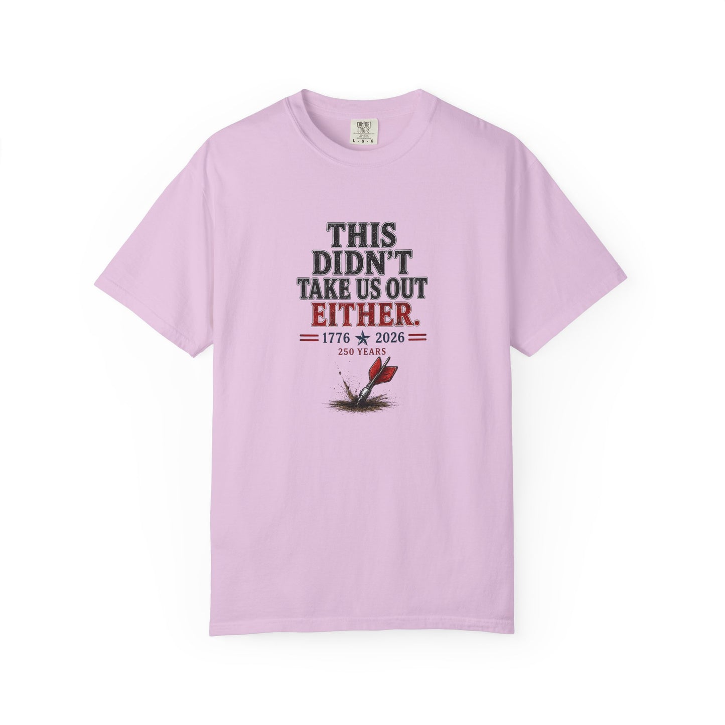 Lawn Dart Patriotic Graphic T-Shirt — 250th Anniversary 1776–2026
