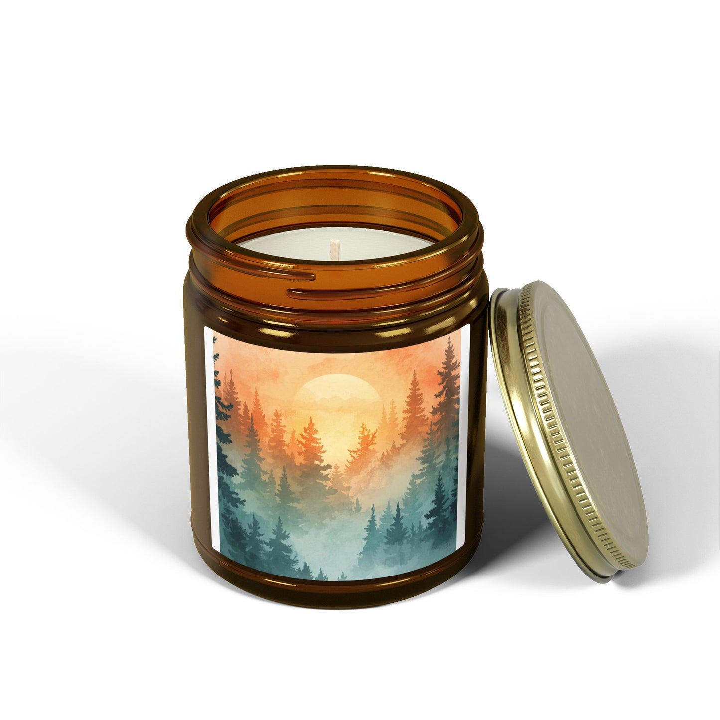 Sunrise Forest  Coconut Apricot Wax Candle (4oz or 9oz) Just Gigi IFYKYK