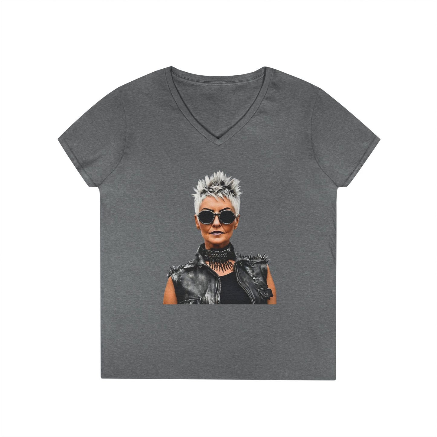 Just Gigi IFYKYK Audaciously You  Ladies' V-Neck T-Shirt