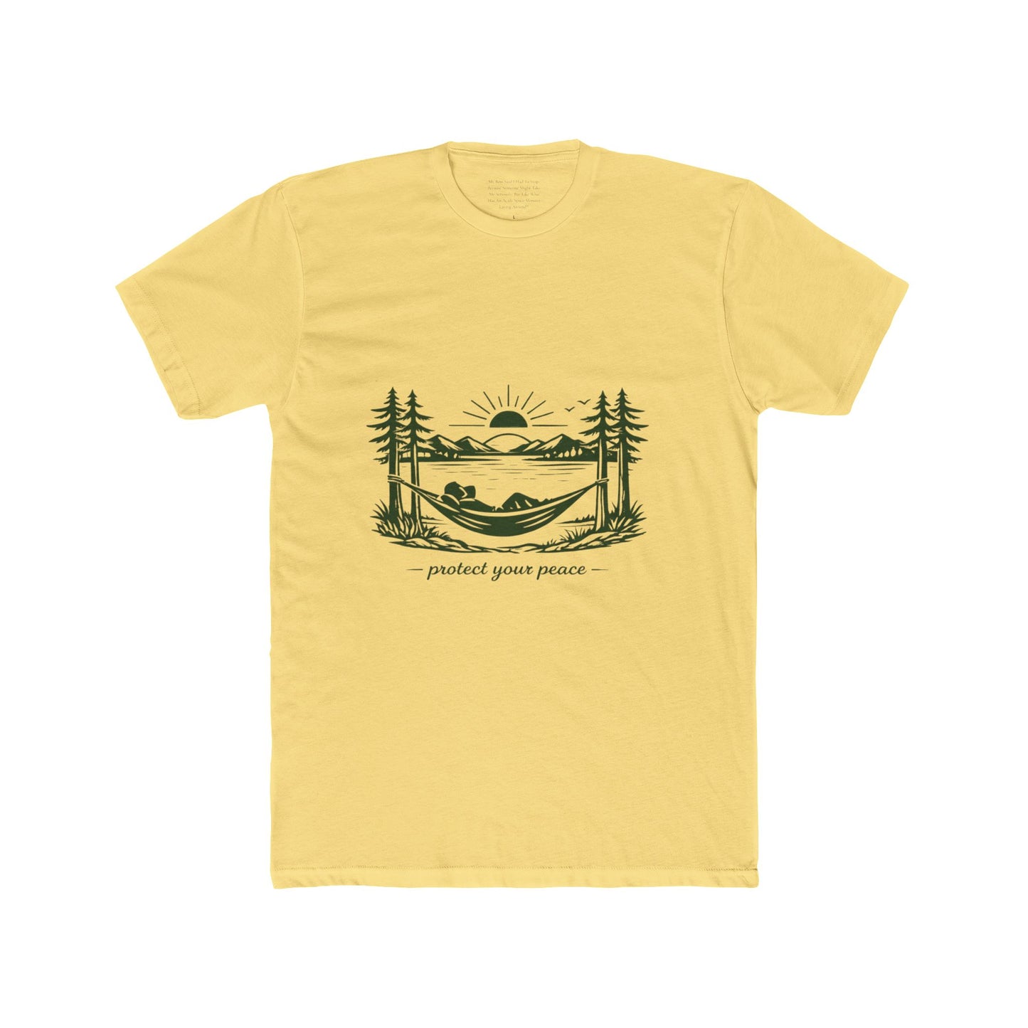 Protect Your Peace Hammock T-shirt - EDRL By Just Gigi IFYKYK