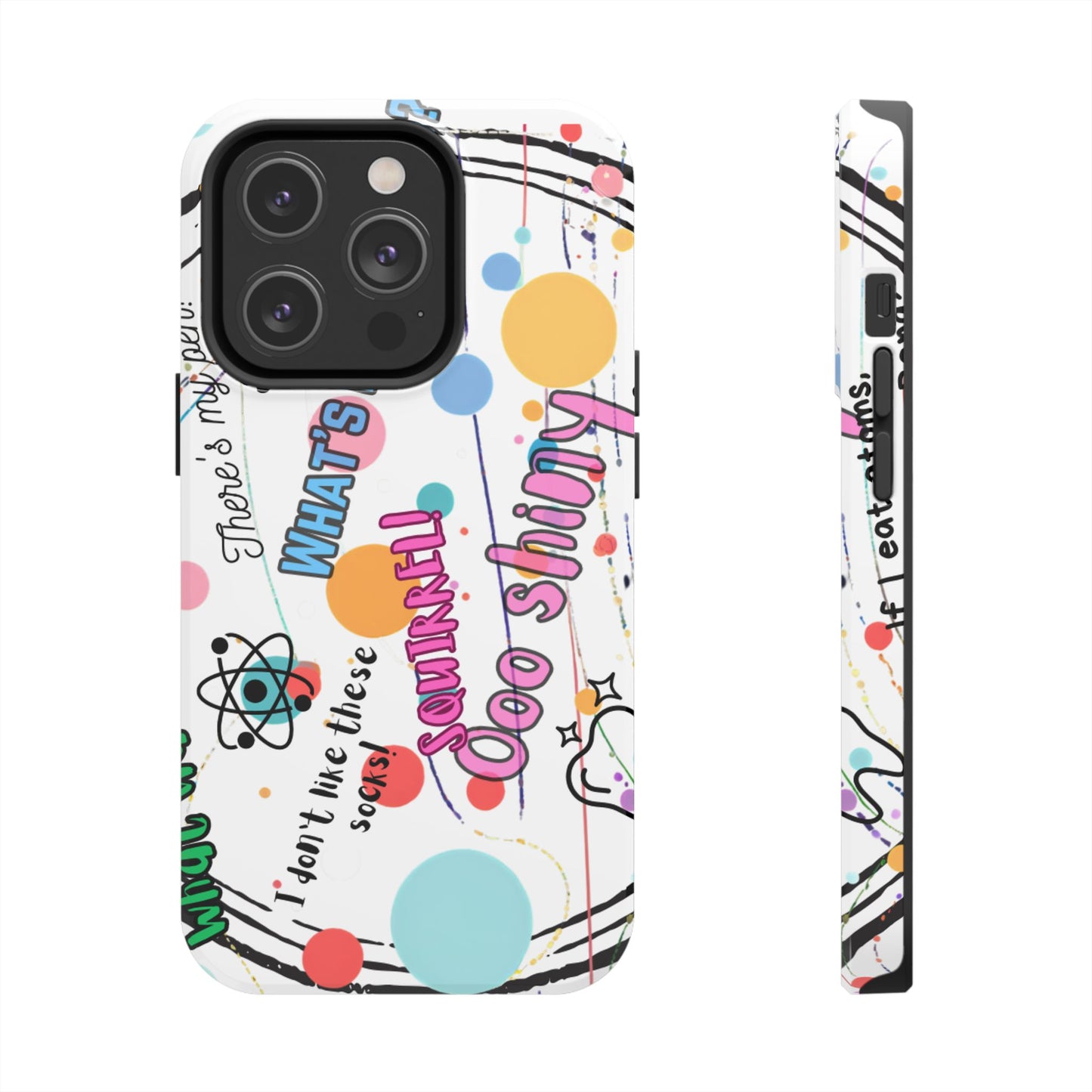 ADHD out loud Tough Phone Case by Just Gigi IFYKYK
