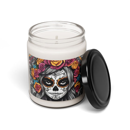 Sugar Skull Lady Soy Candle - 9oz Just Gigi IFYKYK