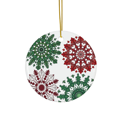 OG Red & Green Ceramic Ornaments  — Choose Your Shape - Just Gigi IFYKYK