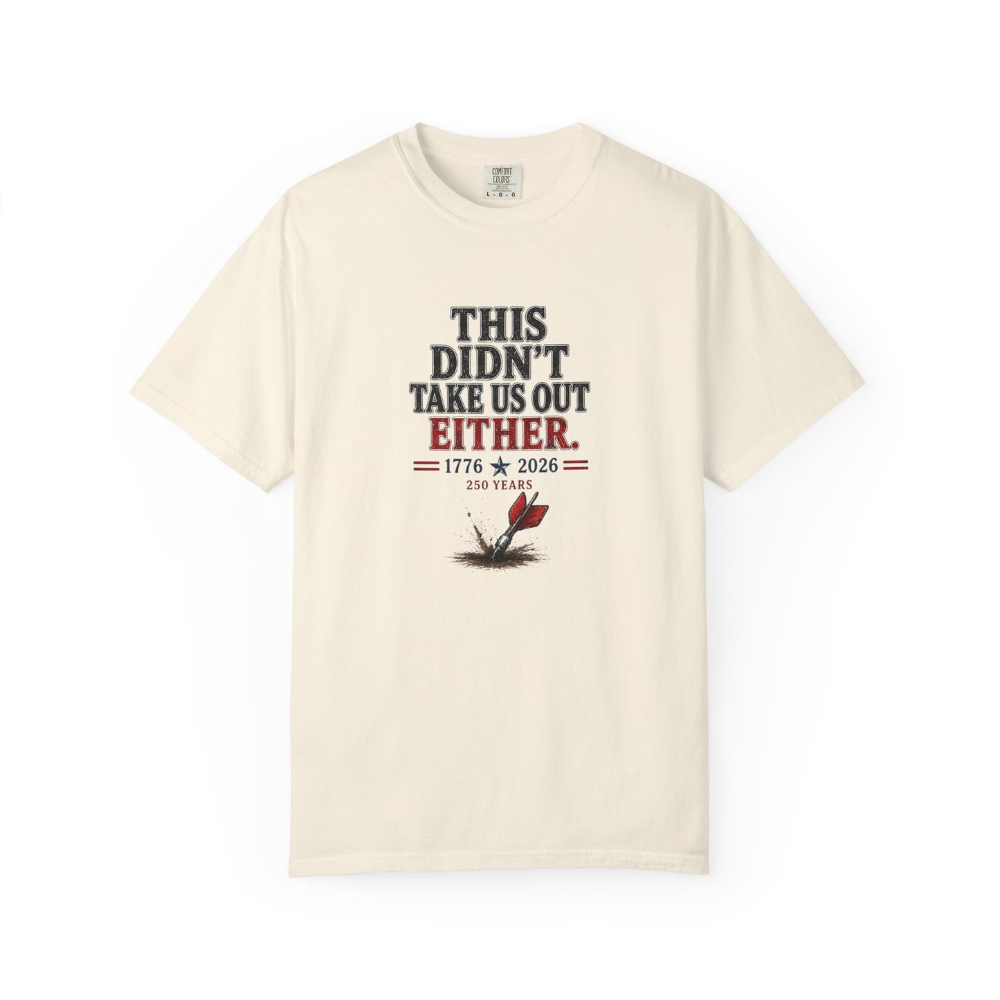 Lawn Dart Patriotic Graphic T-Shirt — 250th Anniversary 1776–2026