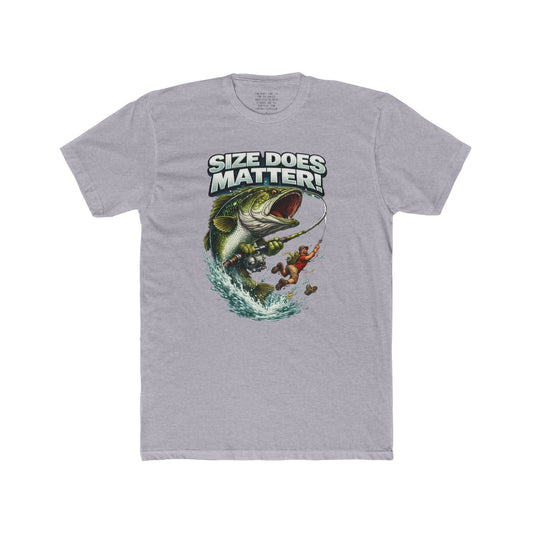 Size Does Matter!' Big Bass Graphic Tee - EDRL By Just Gigi IFYKYK