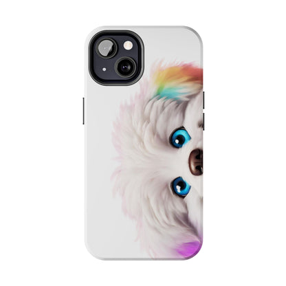 Peeking Doggo design Tough Phone Cases Just Gigi IFYKYK