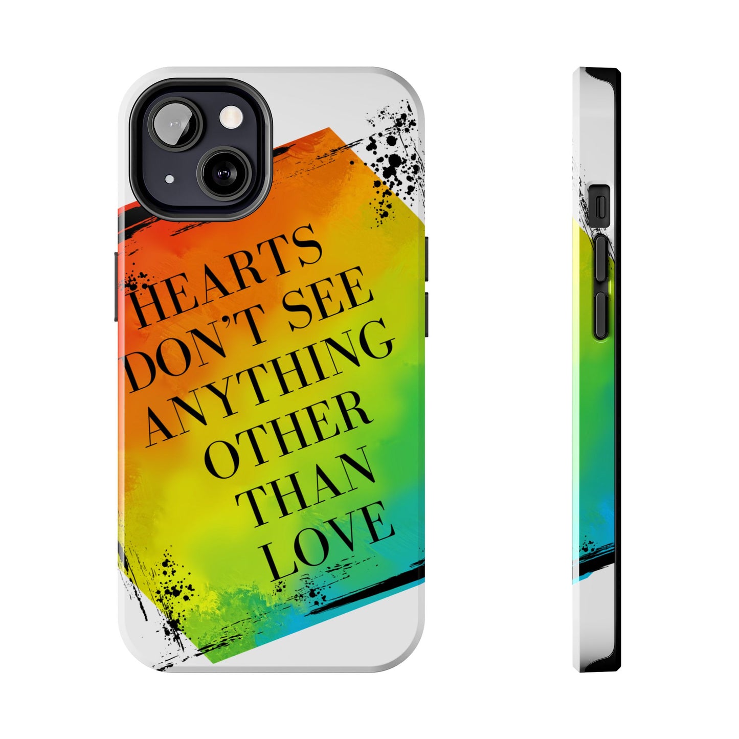 Hearts don't see anything other than love Tough Phone Cases Just Gigi IFYKYK