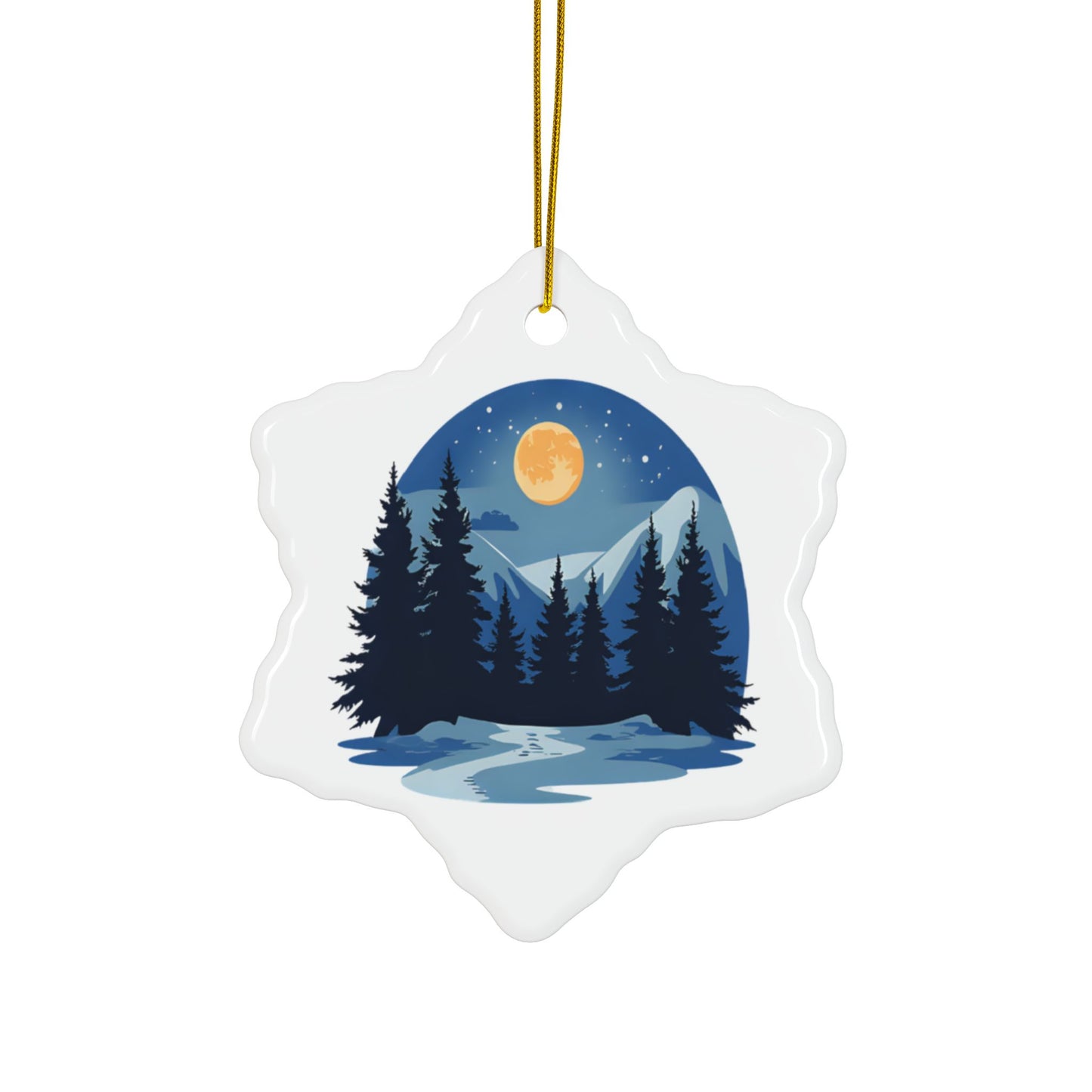 Nightscape Snowflake 'You're My Favorite Present' 2025 Keepsake Ornament Just Gigi IFYKYK