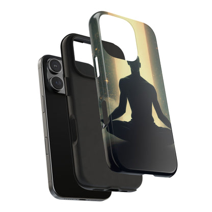 Enlightening Meditation Tough Phone Case - Just Gigi IFYKYK