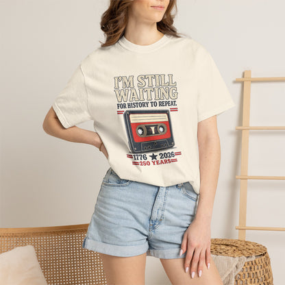 Waiting for History - Vintage Cassette Tee Just Gigi IFYKYK
