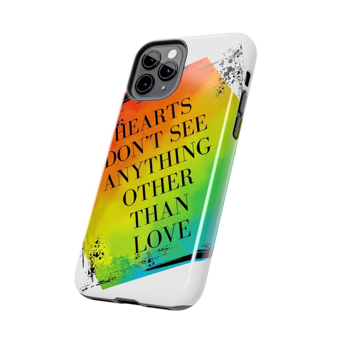 Hearts don't see anything other than love Tough Phone Cases Just Gigi IFYKYK