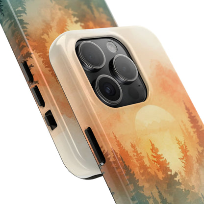 Sunset Forest Mist Tough Phone Case -Just Gigi IFYKYK