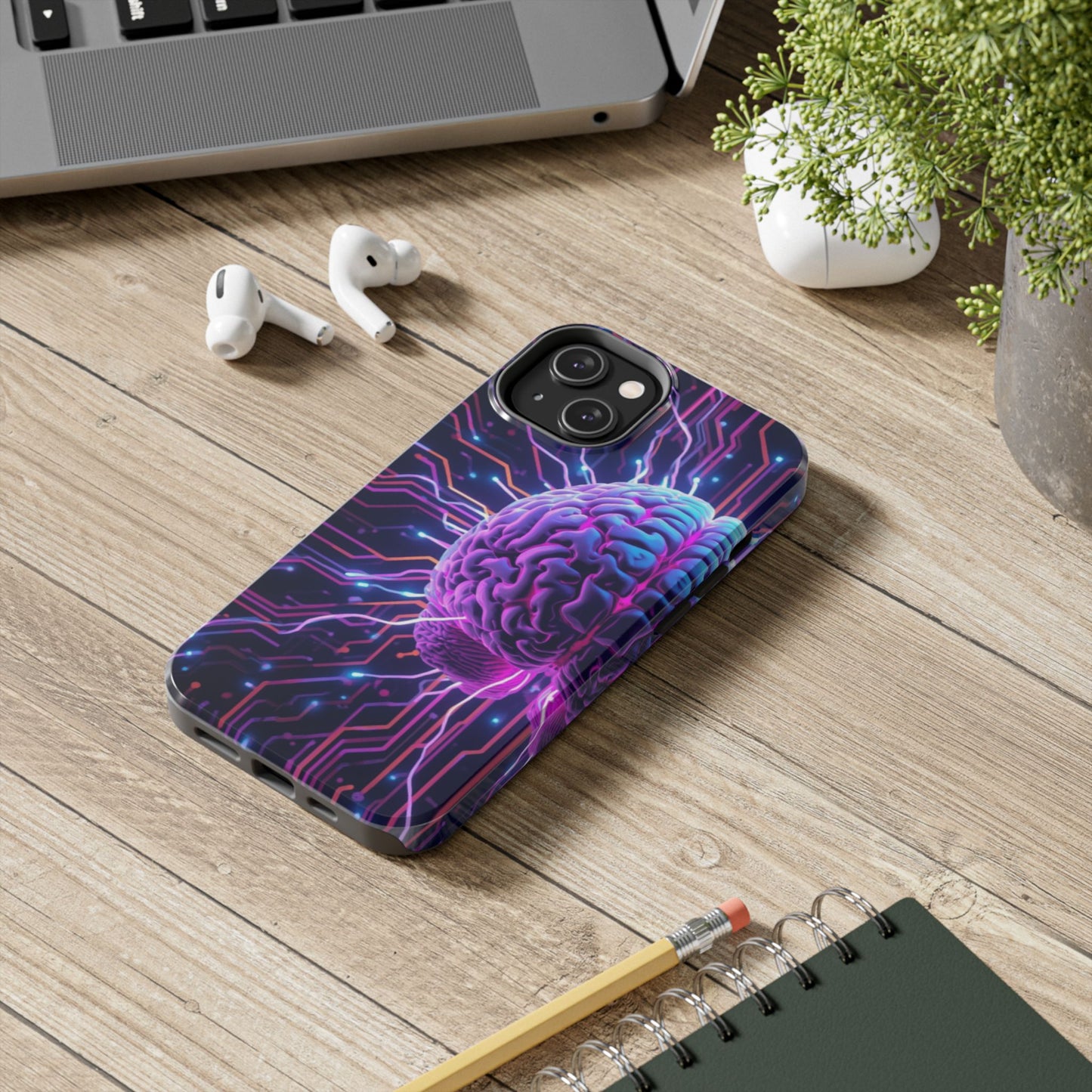 Neural Circuitry Case EDRL Phone Case  By Just GIGI IFYKYK
