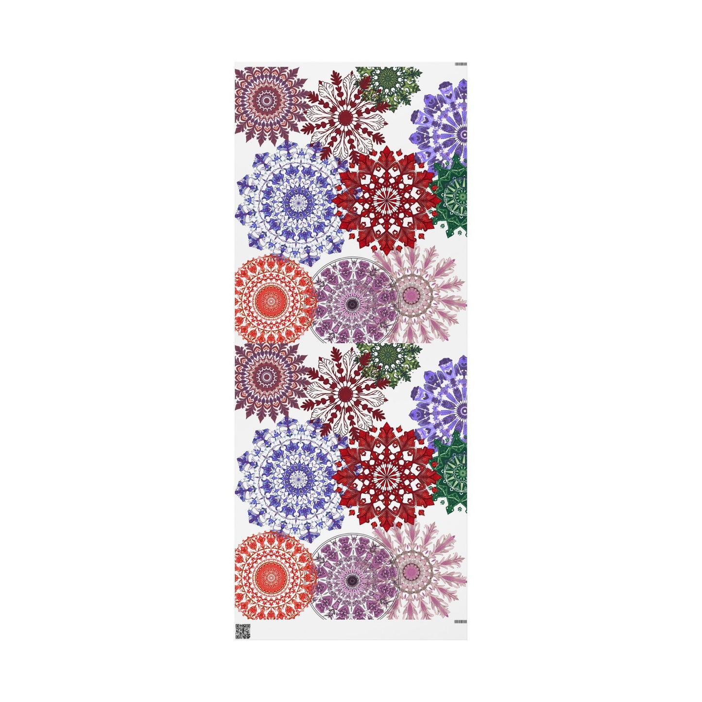 Kaleidoscope Mandala Snowflake Wrapping Paper -Just Gigi IFYKYK
