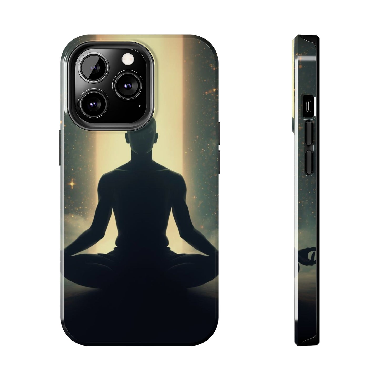 Enlightening Meditation Tough Phone Case - Just Gigi IFYKYK
