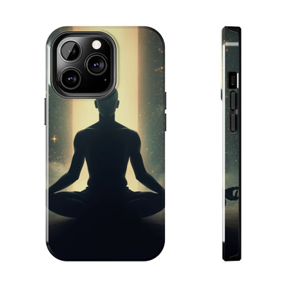 Enlightening Meditation Tough Phone Case - Just Gigi IFYKYK