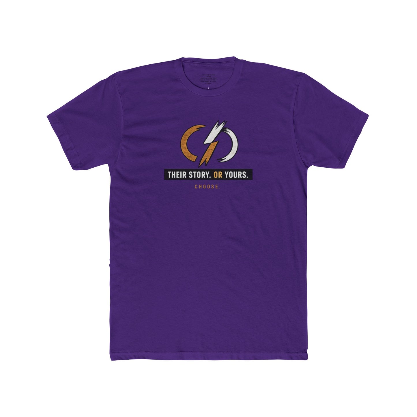 Their Story or Yours Graphic Cotton Tee ONWARD By Gigi