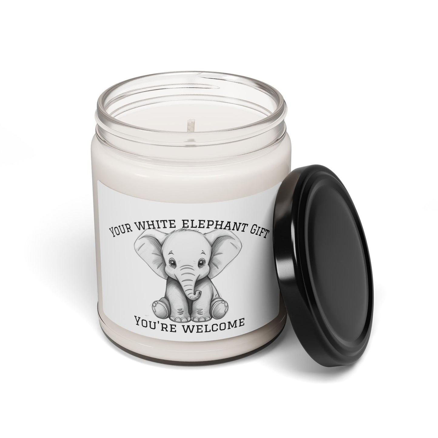 White Elephant Candle 9oz - Just Gigi IFYKYK