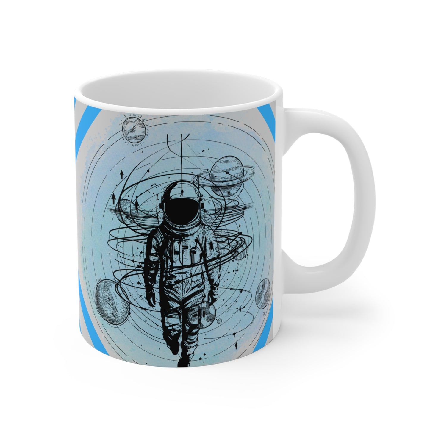 Astronaut Cosmic Journey Mug, Just Gigi IFYKYK