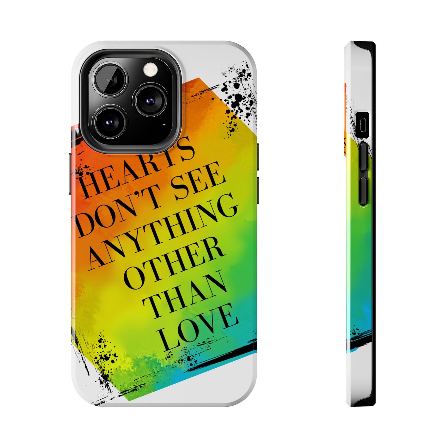 Hearts don't see anything other than love Tough Phone Cases Just Gigi IFYKYK