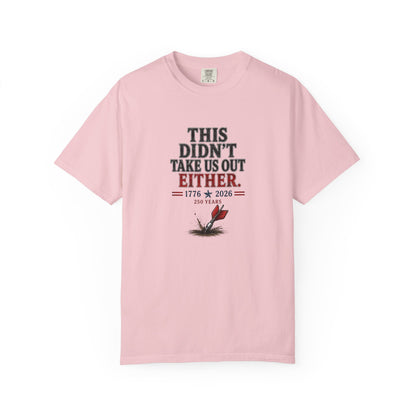 Lawn Dart Patriotic Graphic T-Shirt — 250th Anniversary 1776–2026
