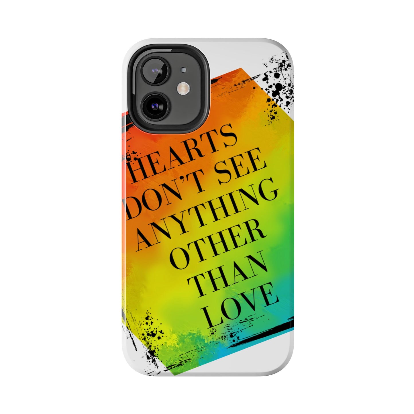 Hearts don't see anything other than love Tough Phone Cases Just Gigi IFYKYK