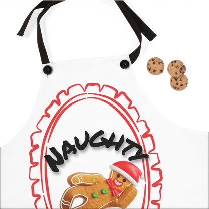 Naughty Gingerbread Apron —Just Gigi IFYKYK