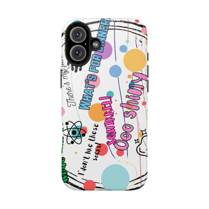 ADHD out loud Tough Phone Case by Just Gigi IFYKYK