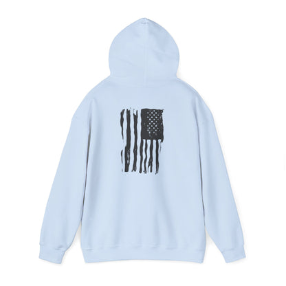 Resistance Hoodie — Vintage Flag Graphic Hooded Sweatshirt (Est. 1776)