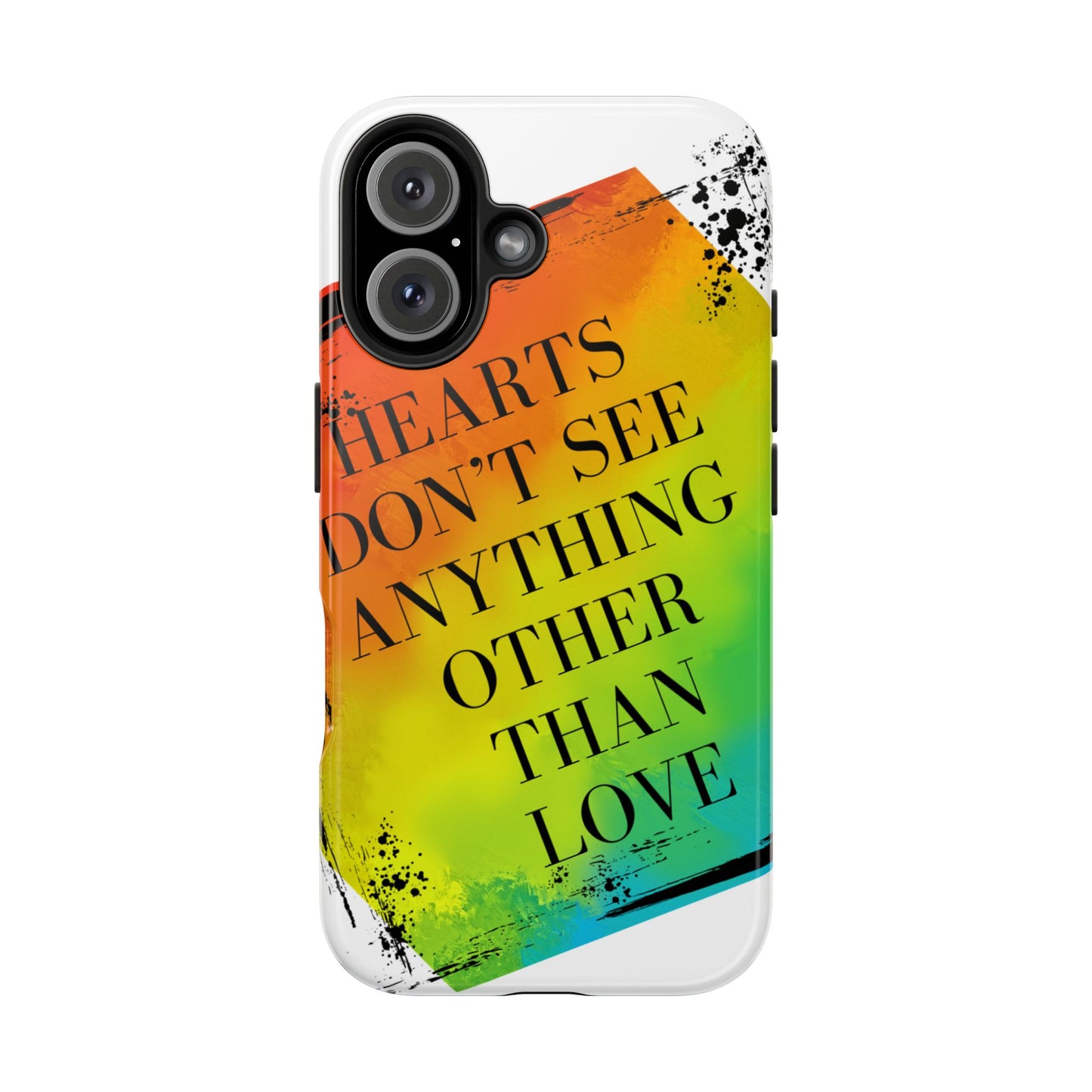 Hearts don't see anything other than love Tough Phone Cases Just Gigi IFYKYK