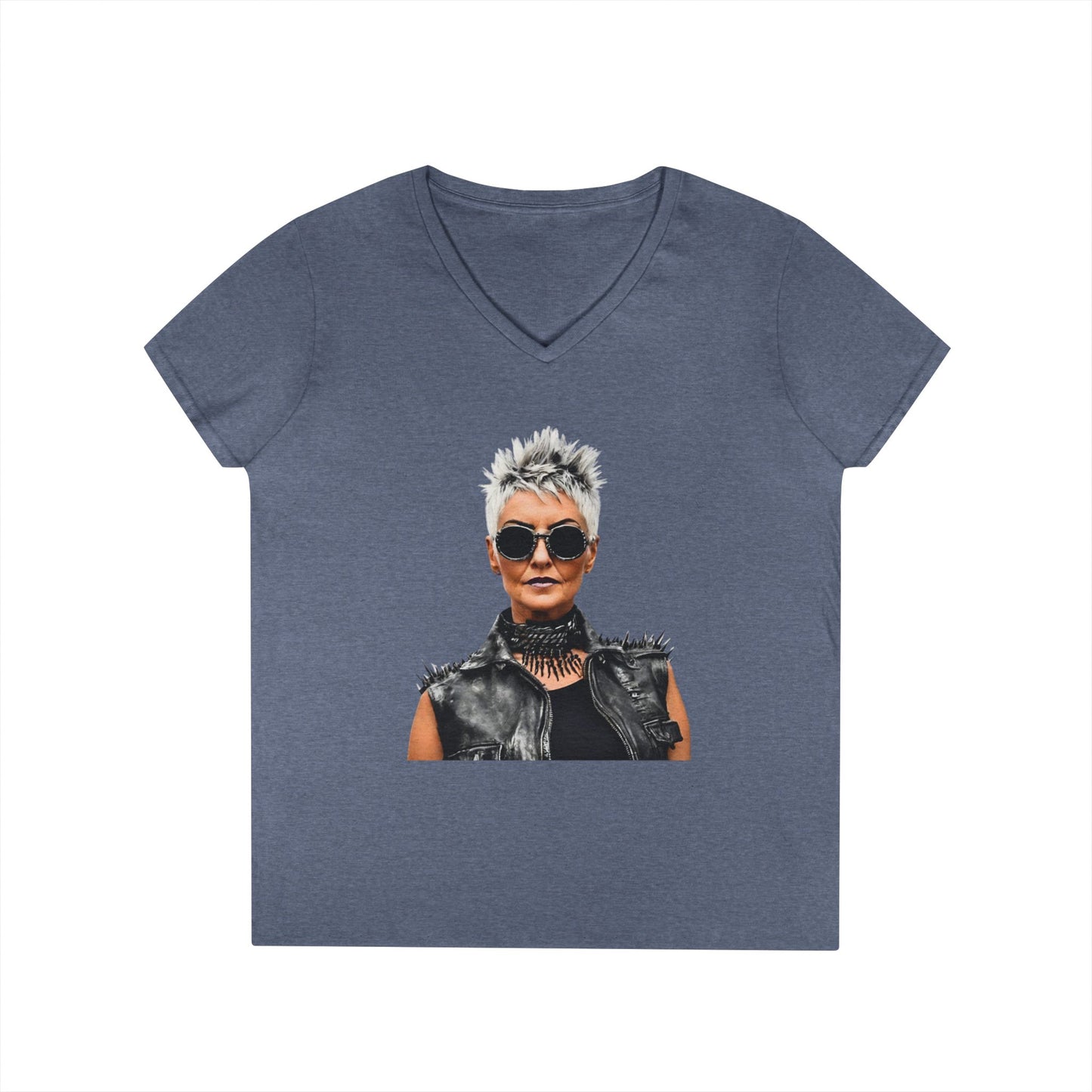 Just Gigi IFYKYK Audaciously You  Ladies' V-Neck T-Shirt