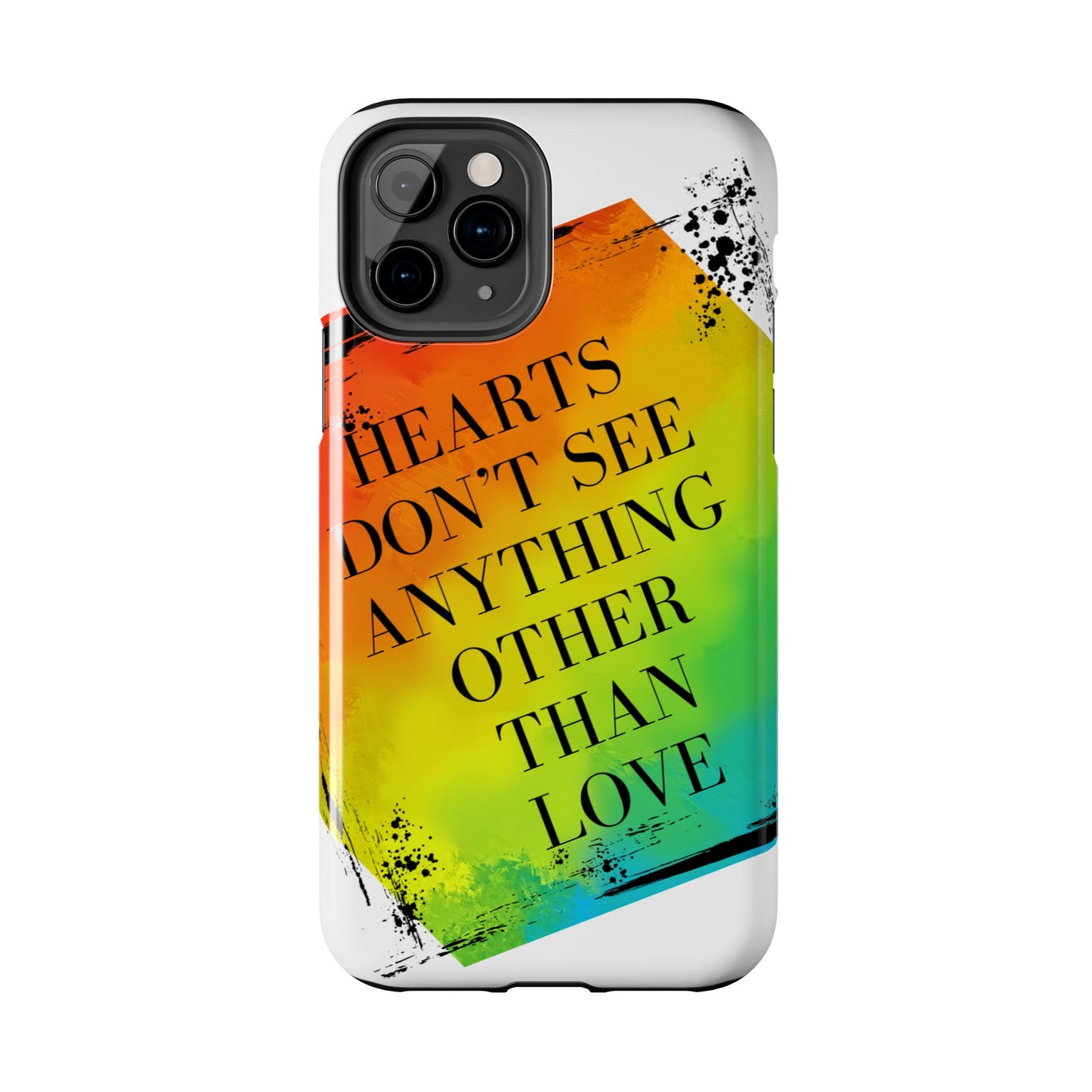 Hearts don't see anything other than love Tough Phone Cases Just Gigi IFYKYK