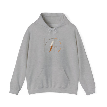 ONWARD Hoodie —Fibonacci Spiral Minimal Design