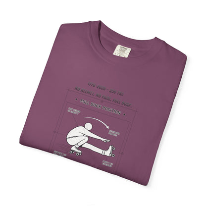 Full Duck Position Blueprint Graphic Tee - Just Gigi IFYKYK
