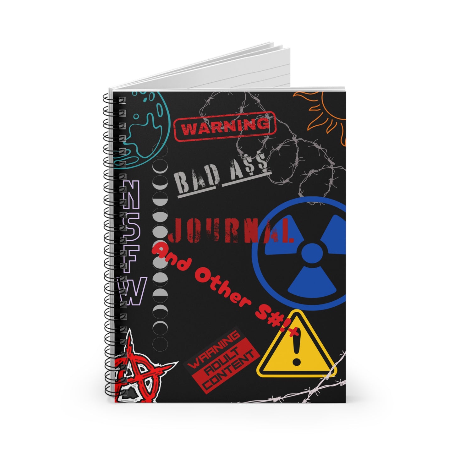 BA Rebellious Spiral Notebook *ADULT* +18- Just Gigi IFYKYK