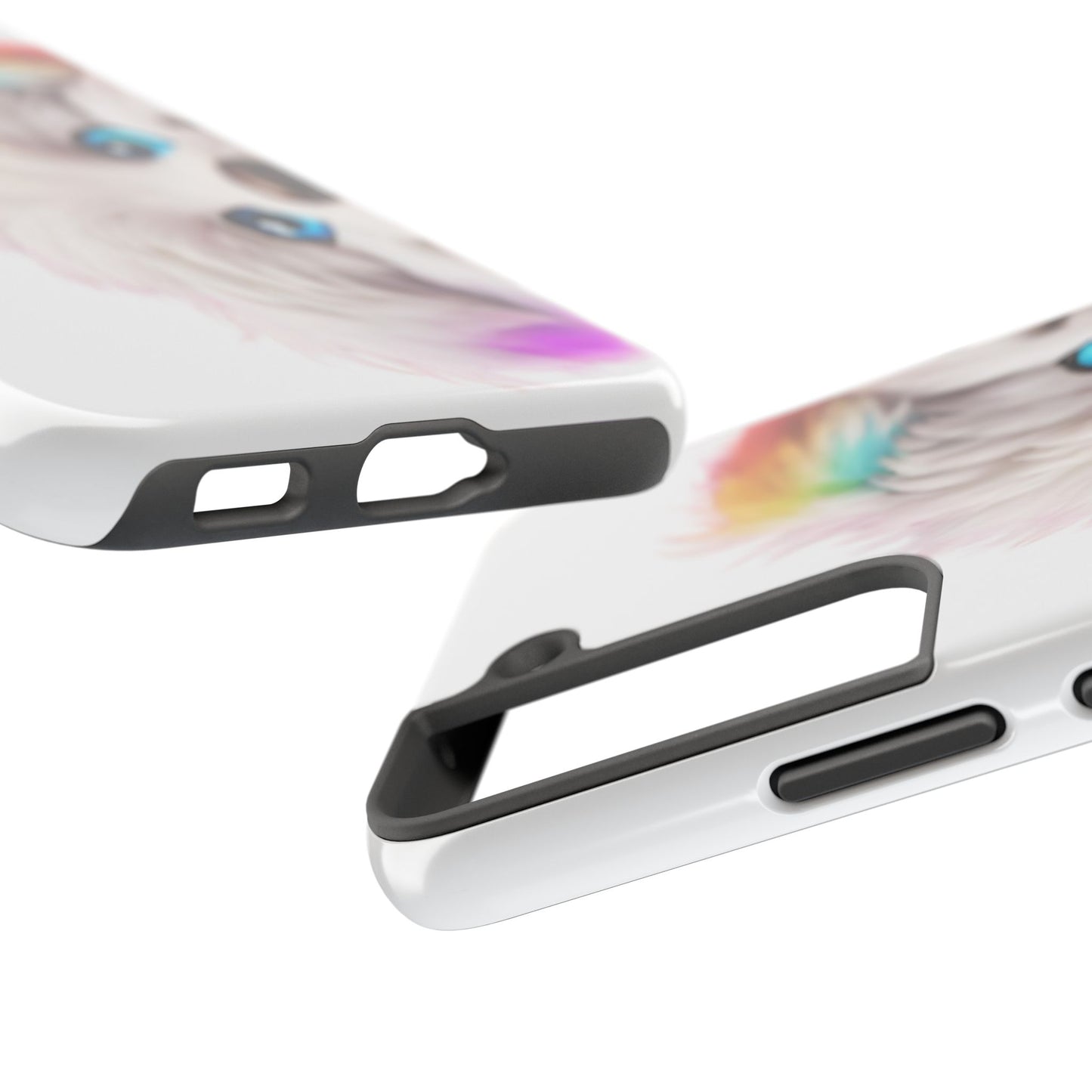Peeking Doggo design Tough Phone Cases