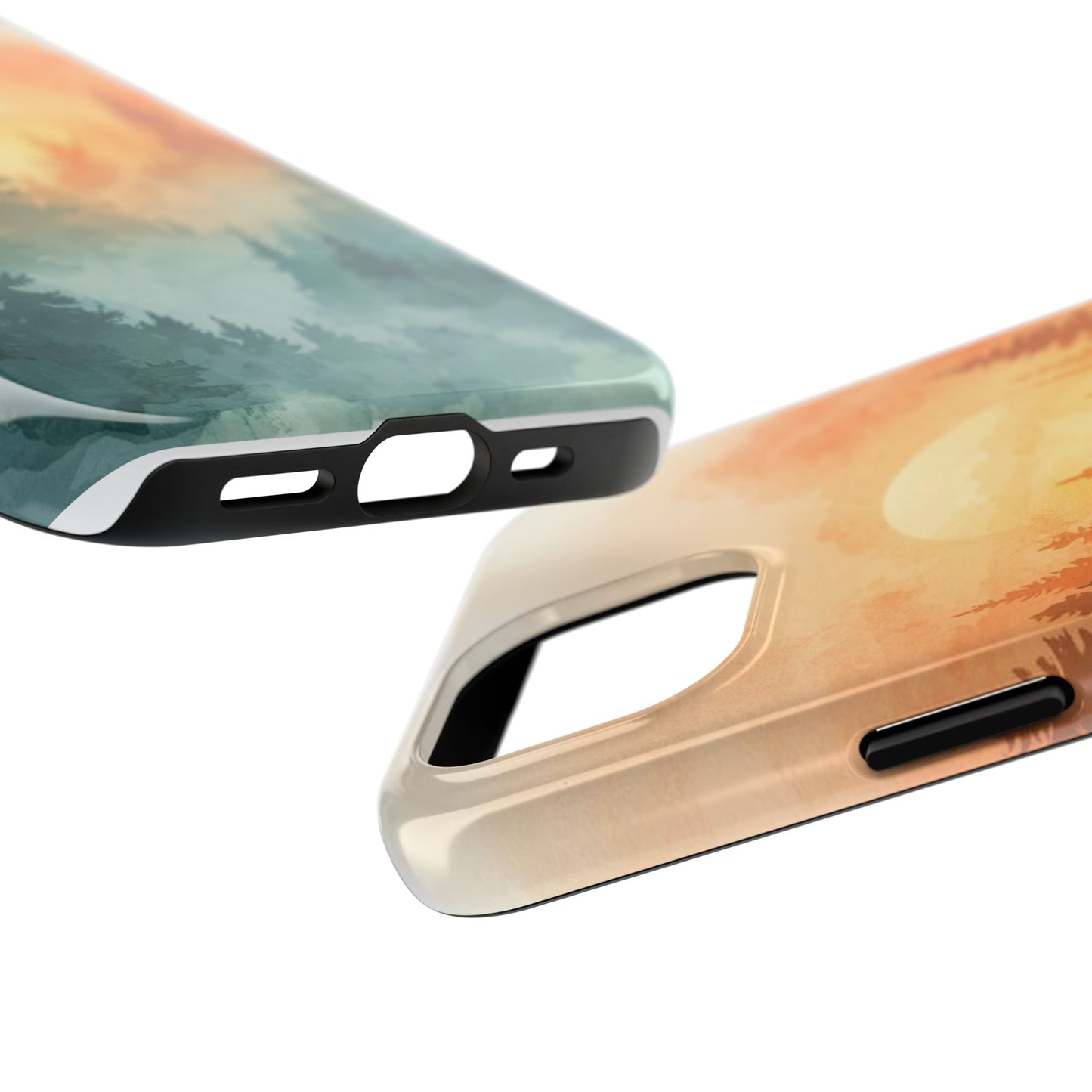 Sunset Forest Mist Tough Phone Case -Just Gigi IFYKYK