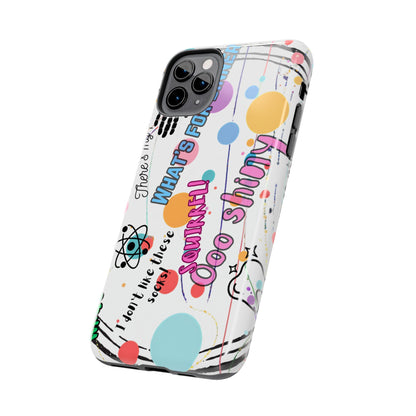 ADHD out loud Tough Phone Case by Just Gigi IFYKYK