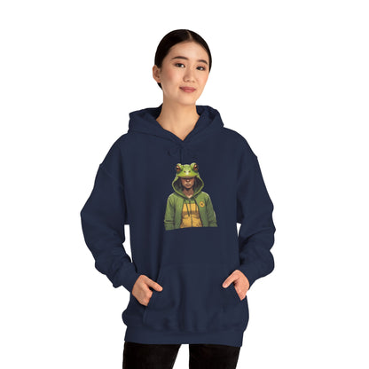 Frog Woman Graphic Hoodie – Unique Statement Streetwear  Just Gigi IFYKYK