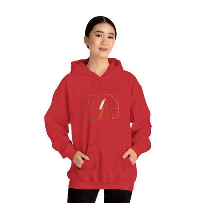 ONWARD Hoodie —Fibonacci Spiral Minimal Design